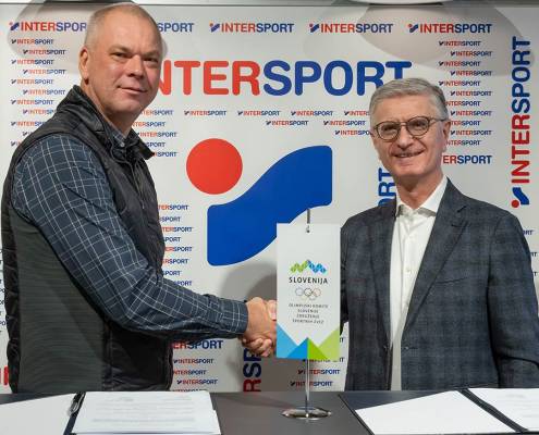 Intersport in olimpijski komite Slovenije skupaj v olimpijsko leto
