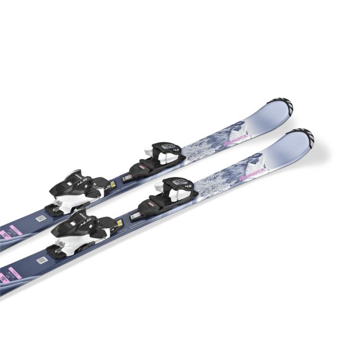 Nordica TEAM G + J4.5 FDT, set otroških all round smuči, vijolična