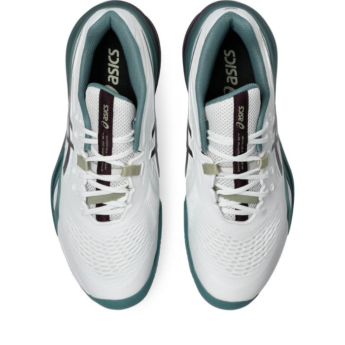 Asics GEL-RESOLUTION X CLAY, moški teniški copati, bela