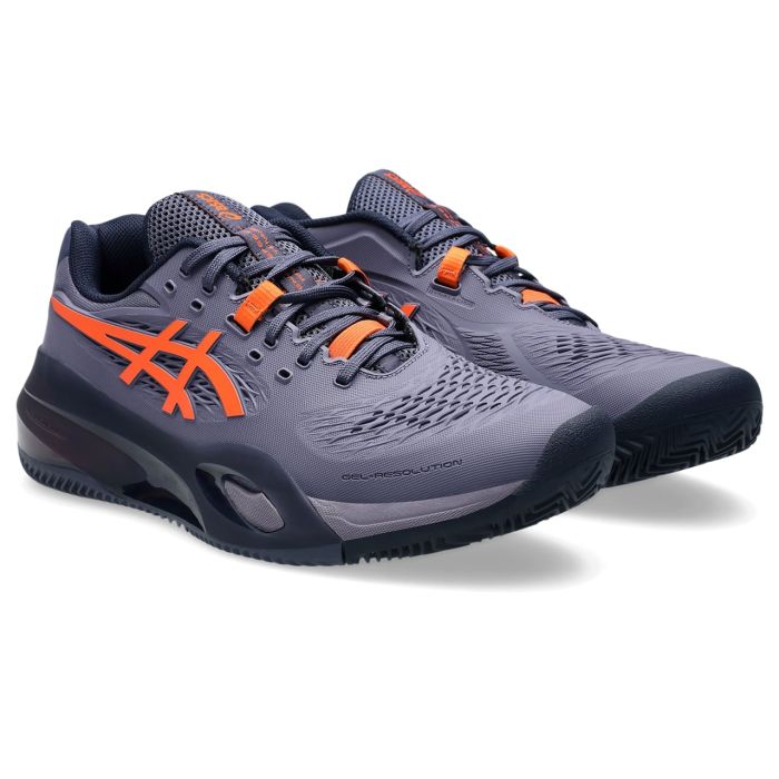 Asics GEL-RESOLUTION X CLAY, moški teniški copati, vijolična