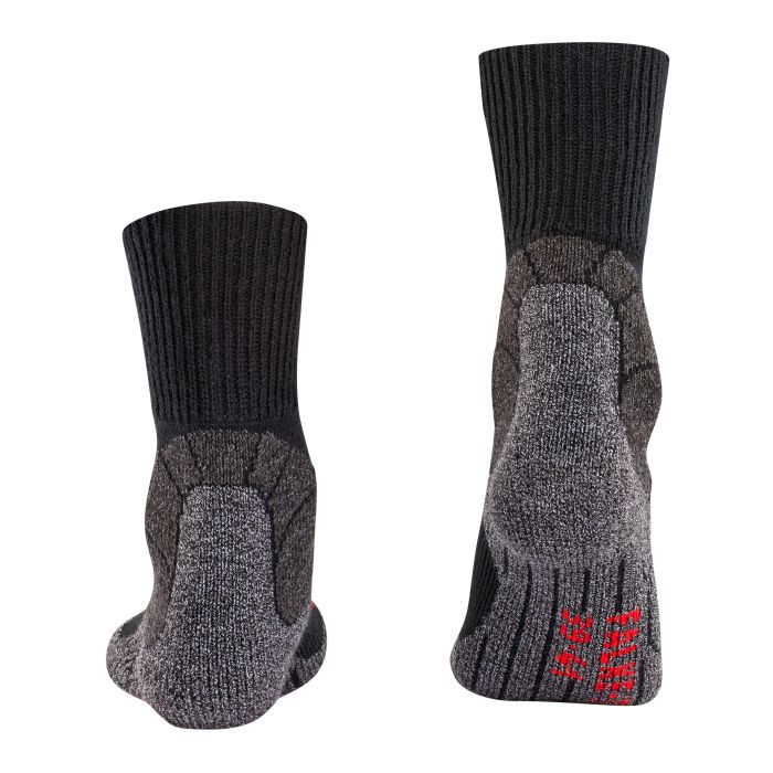 Falke TK1 ADVENTURE M, moške pohodne nogavice, črna