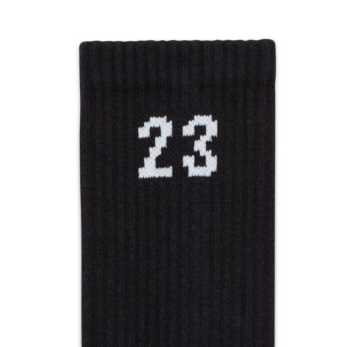 Nike U J ESSENTIAL CREW 3PR - 144, nogavice m.koš, črna