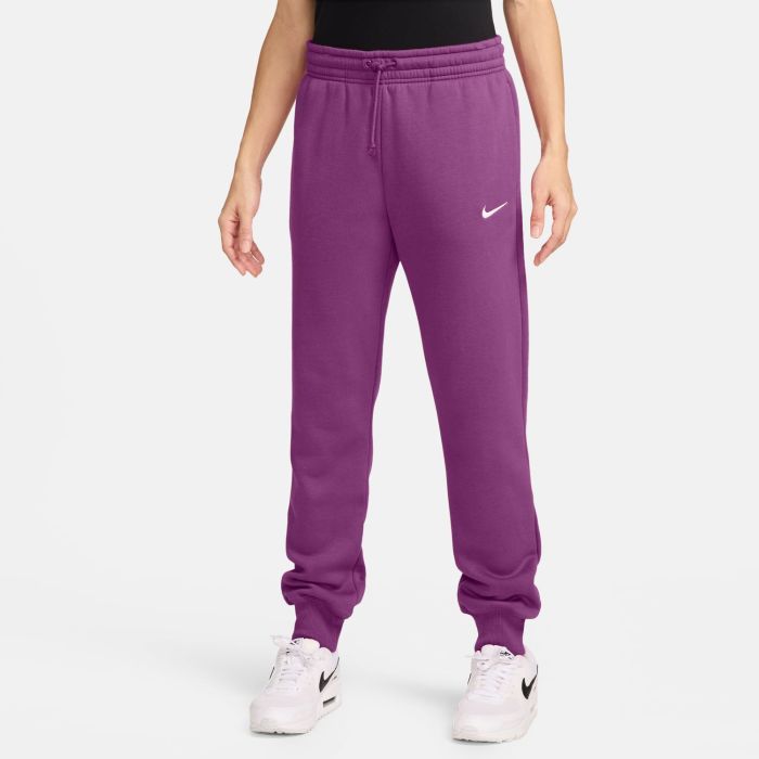 Nike W NSW PHNX FLC MR PANT STD, ženske hlače, vijolična Intersport