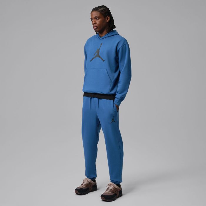 Nike M J JUMPMAN FLC HBR PO 2, pulover m.koš, modra