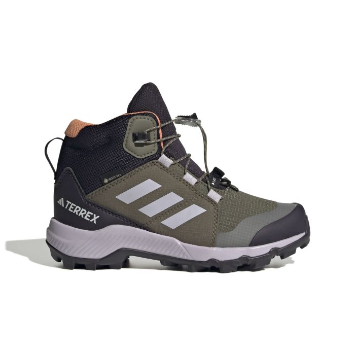 Adidas TERREX MID GTX K, otroški pohodni čevlji, zelena Intersport