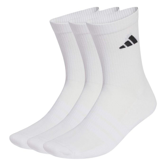 Adidas C ESS CRW 3P, nogavice m.kr fit, bela