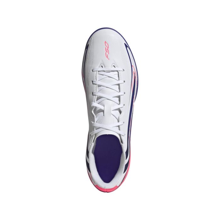 Adidas F50 HYPERFAST CLUB TF, nogometni copati, bela