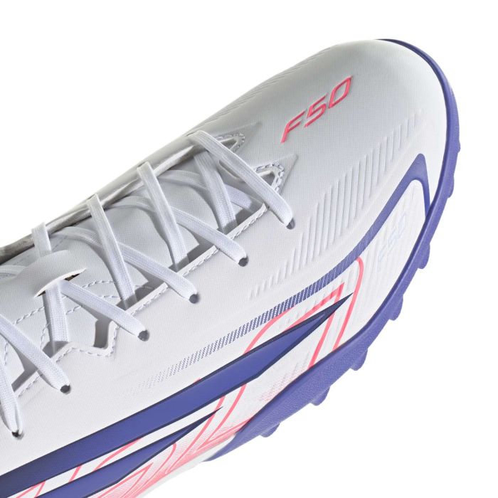 Adidas F50 HYPERFAST CLUB TF, nogometni copati, bela
