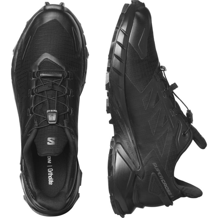 Salomon SUPERCROSS 4 GTX, moški trail tekaški copati, črna
