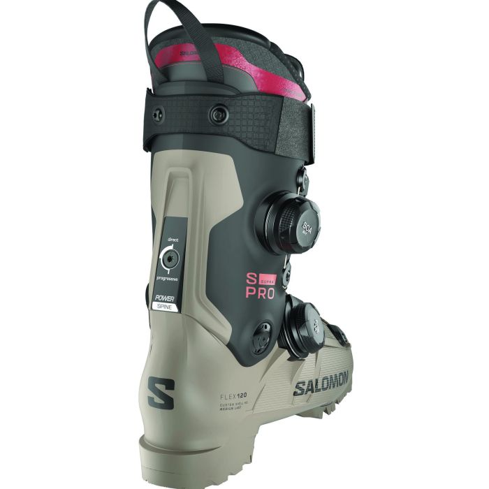 Salomon S/PRO SUPRA DUAL BOA 120, moški smučarski čevlji, zelena