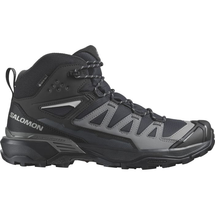 Salomon X ULTRA 360 MID GTX, moški pohodni čevlji, črna