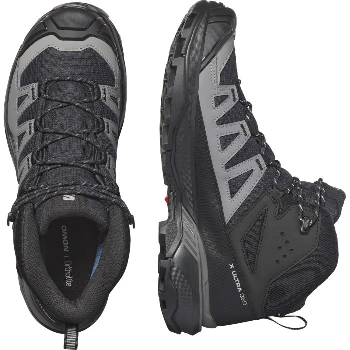 Salomon X ULTRA 360 MID GTX, moški pohodni čevlji, črna