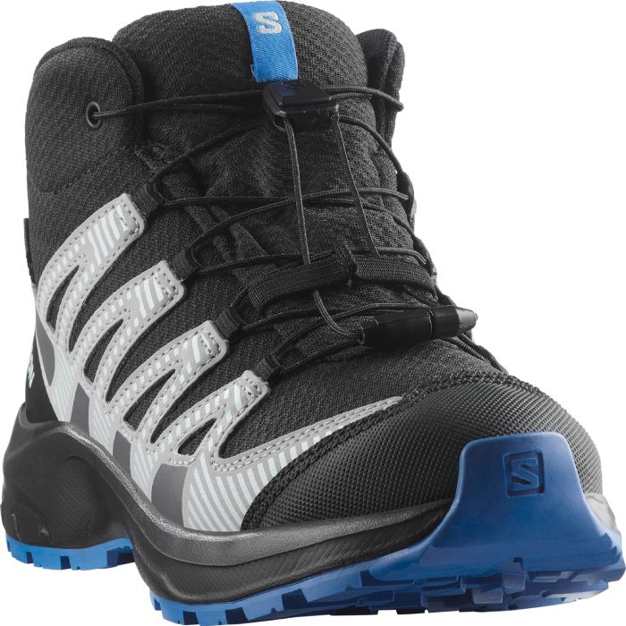 Salomon XA PRO V8 MID WP J, otroški pohodni čevlji, črna | Intersport