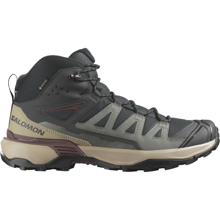 Salomon X ULTRA 360 MID GTX, moški pohodni čevlji, siva