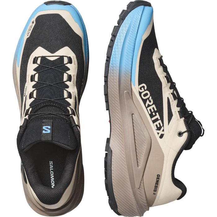 Salomon GENESIS 2 GTX, moški trail tekaški copati, bež