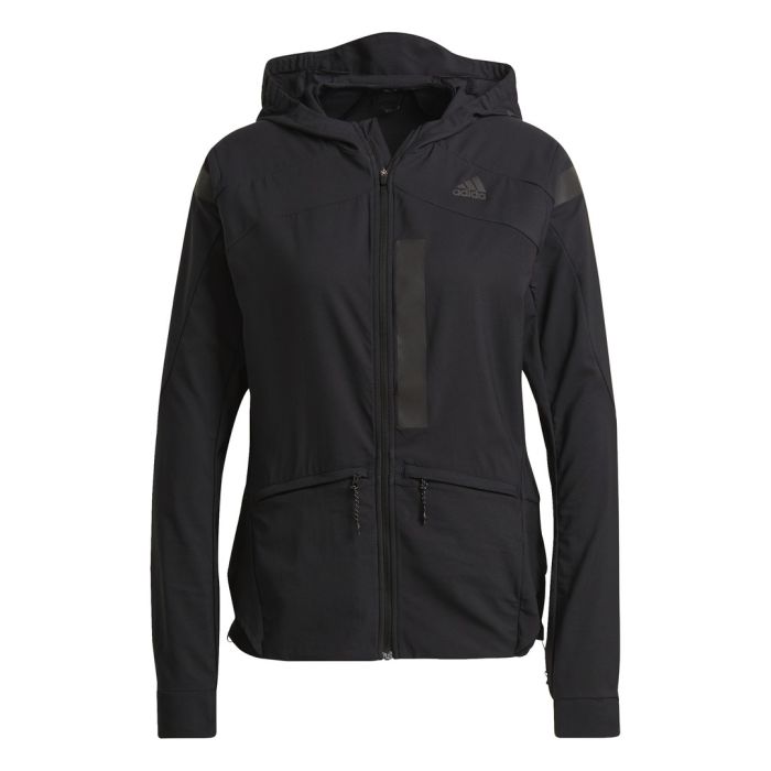 adidas MARATHON JKT W, ženska tekaška jakna, črna | Intersport
