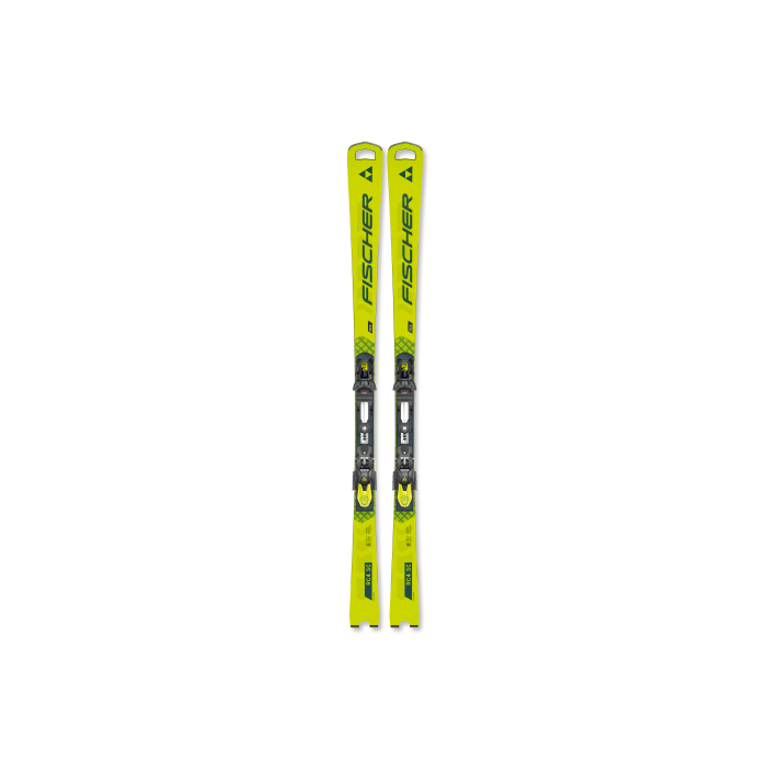 Fischer RC4 WC SC PRO M-PLATE + RC4 Z13 FF, set race smuči, rumena