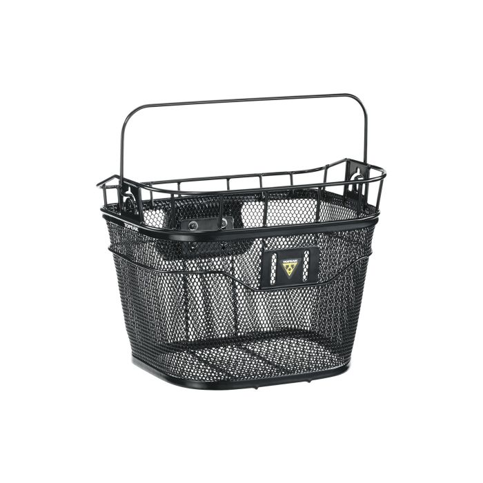 Topeak BASKET FRONT, kolesarska košara, črna