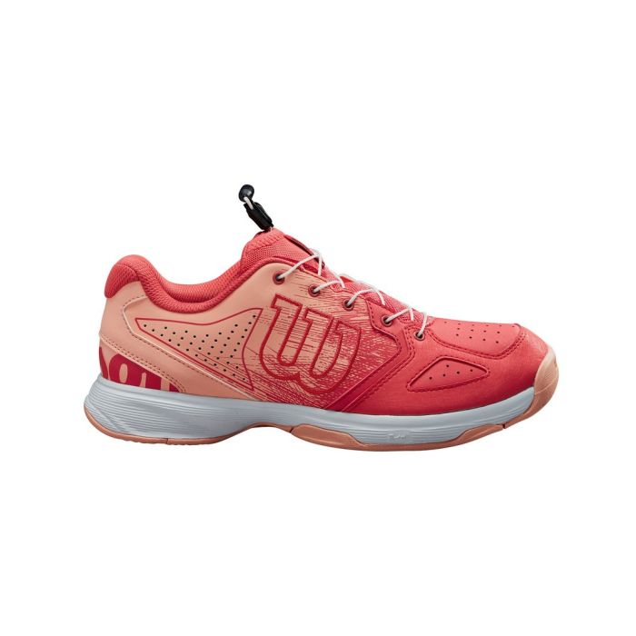 Scarpe da Tennis per Tutte Le Superfici per Tutti i Tipi di Giocatori Unisex-Bambini Wilson Kaos Junior Ql
