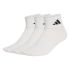 Adidas T ESS ANK 3P, nogavice m.kr fit, bela