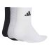Adidas T ESS ANK 3P, nogavice m.kr fit, siva