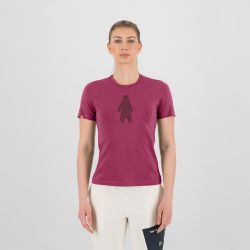 Karpos WILD ANIMALS W T-SHIRT, maja ž.kr poh, vijolična