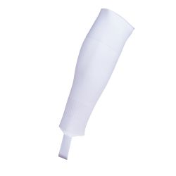 Terinda FOOTBALL SOCKS WITHOUT FOOT, streme m.nog, bela