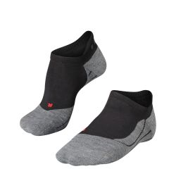 Falke RU4 INVISIBLE, moške tekaške nogavice, siva
