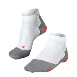 Falke RU5 RACE SHORT W, nogavice ž.kr tek, bela