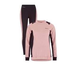 Craft CORE DRY BASELAYER SET W, žensko perilo, roza