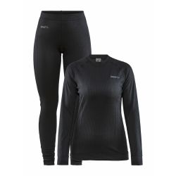 Craft CORE DRY BASELAYER SET W, žensko perilo, črna