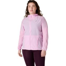 Asics ROAD PACKABLE JACKET, ženska tekaška jakna, roza