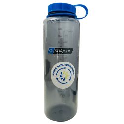 Nalgene WIDE MOUTH 1500ML, steklenica, siva