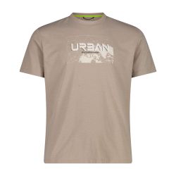 CMP MAN T-SHIRT, maja m.kr poh, rjava