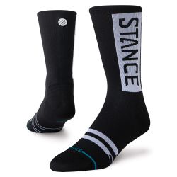 Stance OG ULTRA LIGHT CREW, moške tekaške nogavice, črna