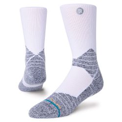 Stance ICON SPORT CREW, moške tekaške nogavice, bela