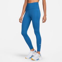 Nike W NK ONE DF HR TGHT, pajke ž.fit, modra