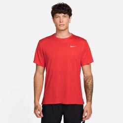 Nike M NK DF UV MILER SS, moška tekaška majica, rdeča