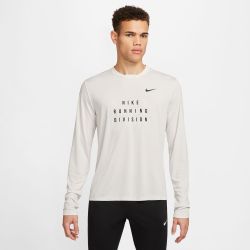Nike M NK DF RDVN RIS 365 FLS GX LS, moška tekaška majica, bela