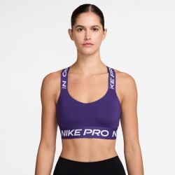 Nike W NP BRA TT, ženski športni nedrček, vijolična