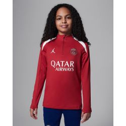 Nike PSG YNK DF STRK DRILL TOP K4TH, puli o.nog zip, rdeča