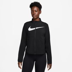 Nike W NK TEMPO SWSH HBR DF JKT, ženska tekaška jakna, črna