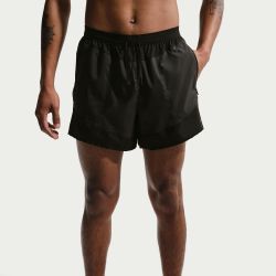 Nike M NK DF 5BF STRIDE NVLTY SHORT, moške kratke tekaške hlače, črna