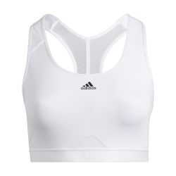 adidas PWR MS PS, ženski športni nedrček, bela