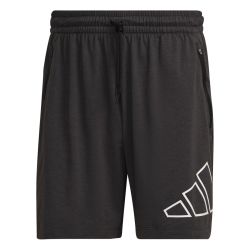 adidas TI 3BAR SHO, moške fitnes hlače, črna
