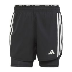 Adidas OTR E 3S 2IN1 S, moške kratke tekaške hlače, črna