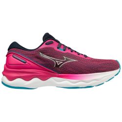 Mizuno WAVE SKYRISE 3, ženski tekaški copati, roza