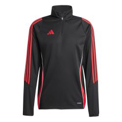 Adidas TIRO24 TRTOP, puli m.nog zip, črna