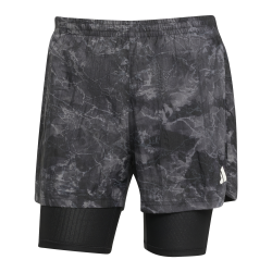 Adidas OTR SD 2IN1 M, moške kratke tekaške hlače, siva