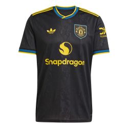 Adidas MUFC 3 JSY, moški nogometni dres, črna